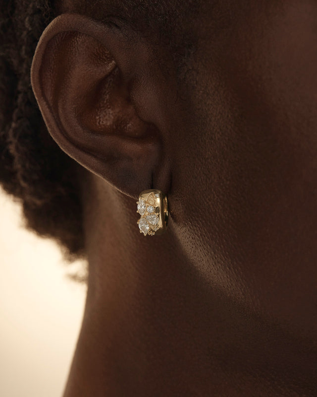 18k Gold Plated With Wings I Fly Huggies
