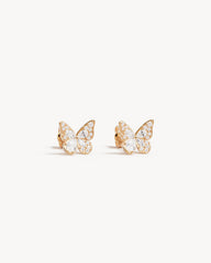 18k Gold Vermeil I Believe, I Become Stud Earrings