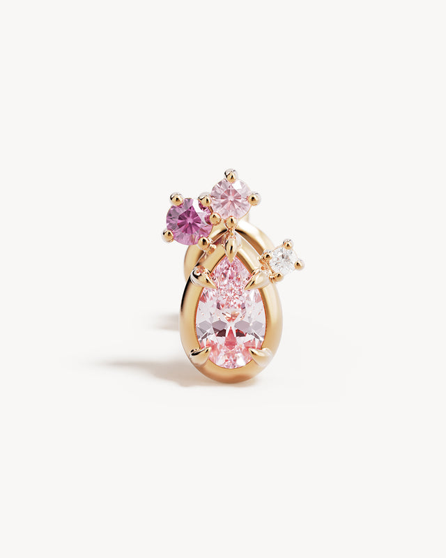 18k Gold Vermeil Awaken Love Stud Earrings