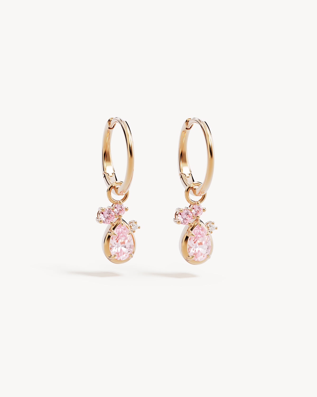 18k Gold Vermeil Awaken Love Hoops – by charlotte