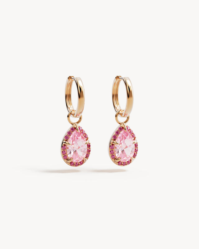18k Gold Vermeil Love Without Limits Hoops