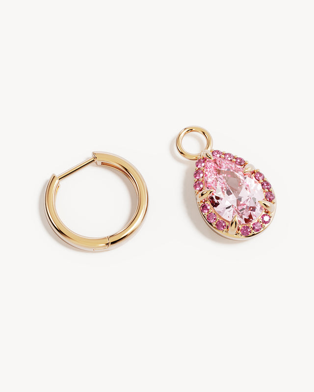18k Gold Vermeil Love Without Limits Hoops