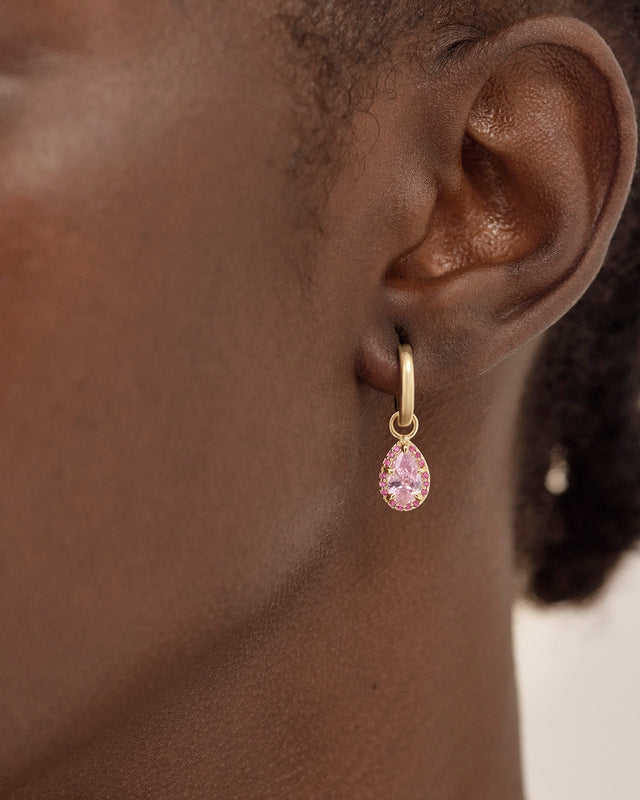 18k Gold Vermeil Love Without Limits Hoops
