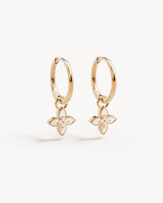 18k Gold Vermeil Embrace Your Journey Hoops