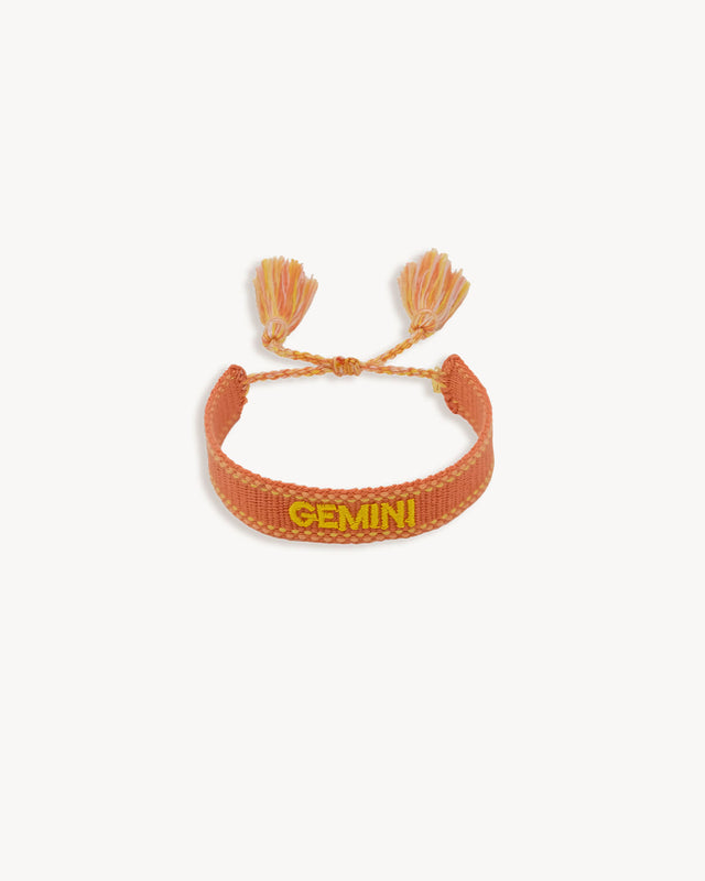 Woven Zodiac Bracelet - By Charlotte x The Upside - Gemini