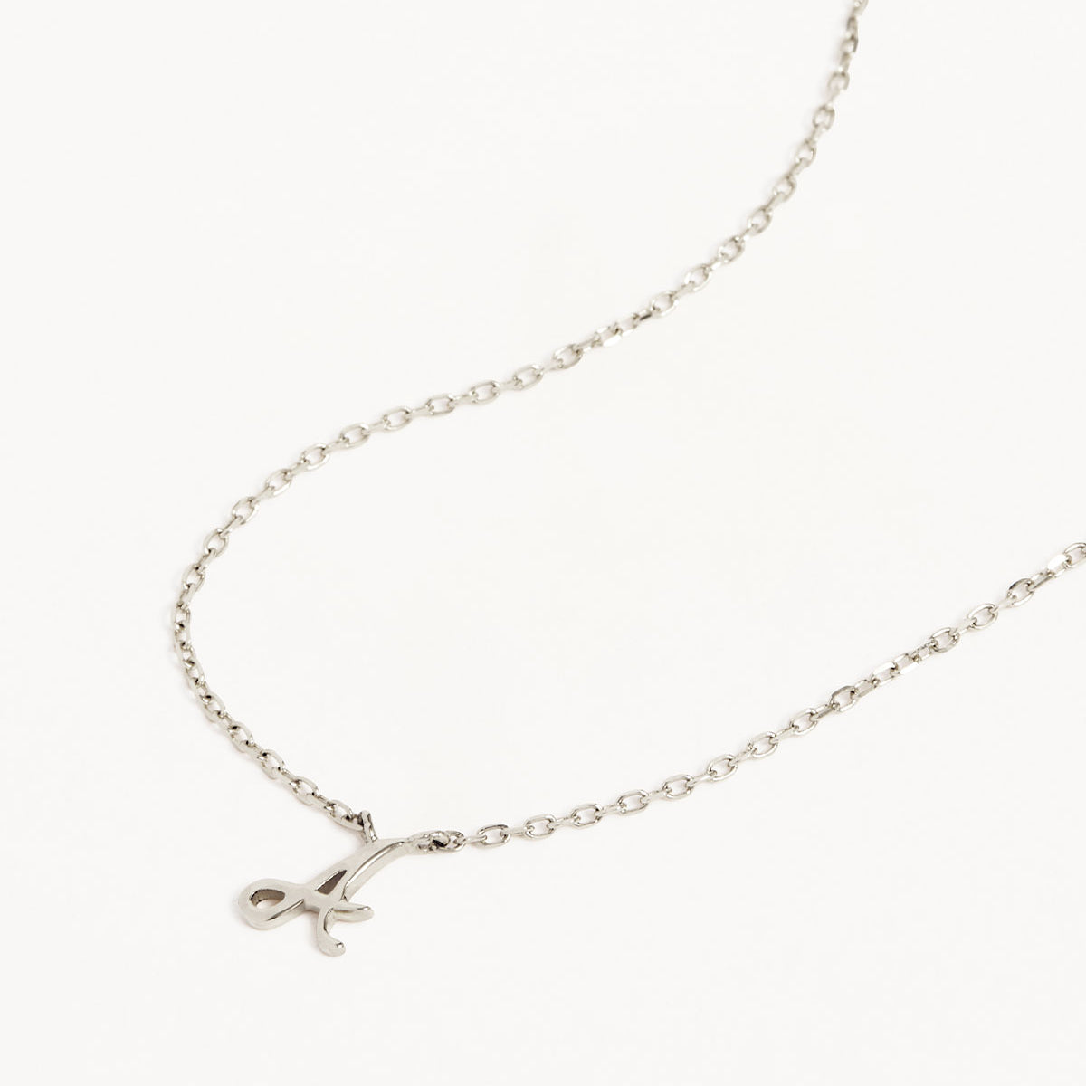 Sterling Silver Love Letter Necklace – by charlotte