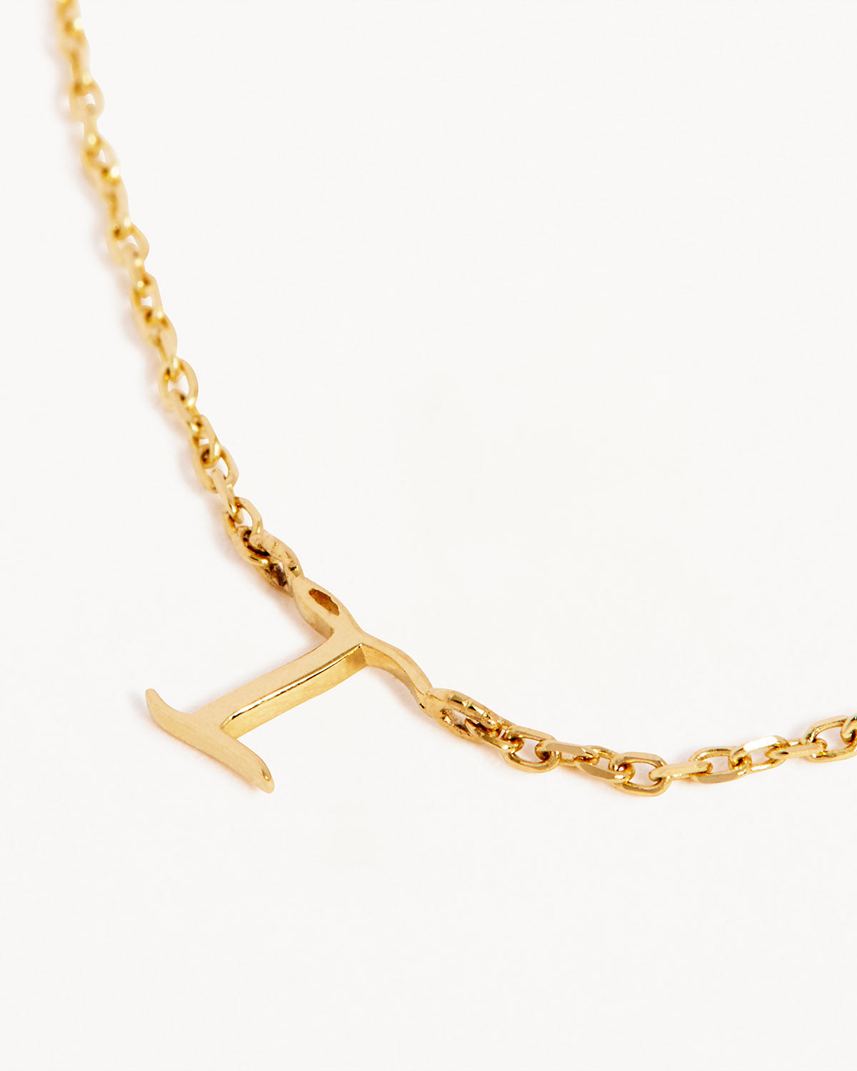 Gold Pearl Studded T Initial Chain Necklace – www.pipabella.com