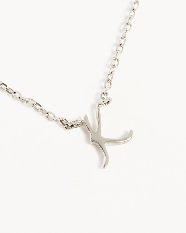 Sterling Silver Love Letter Necklace
