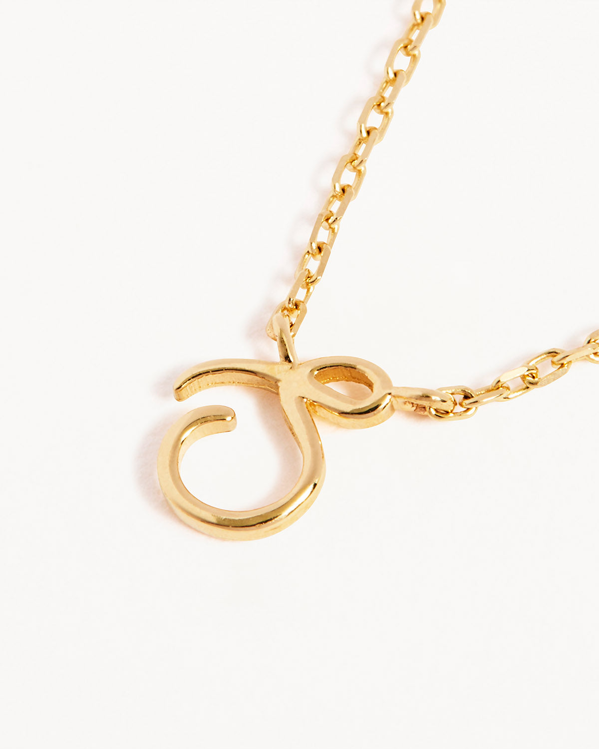 Big Initial G Necklace in 18k Gold Plating over 925 Sterling Silver |  JOYAMO - Personalized Jewelry