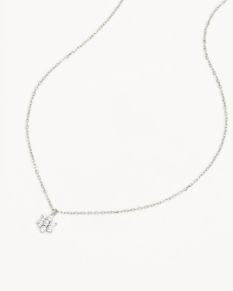 Cross Gold Pendant Necklace in White Crystal | Kendra Scott