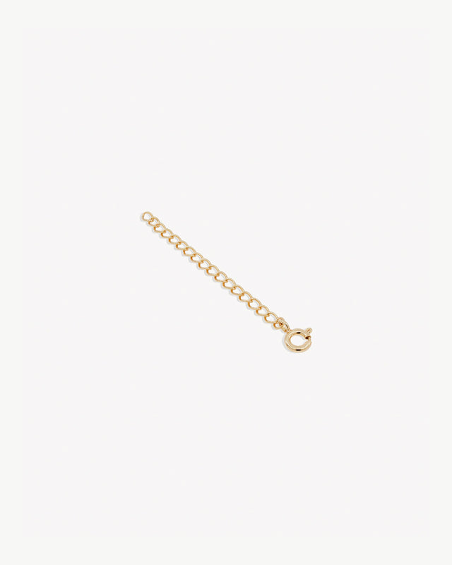 9k Solid Gold Necklace Extender
