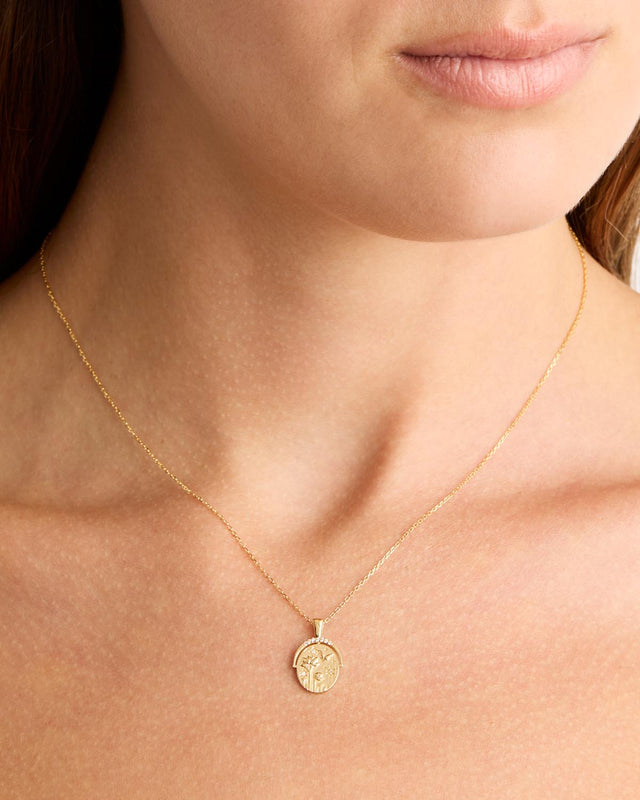 14k Solid Gold Everything You Are Is Enough Necklace