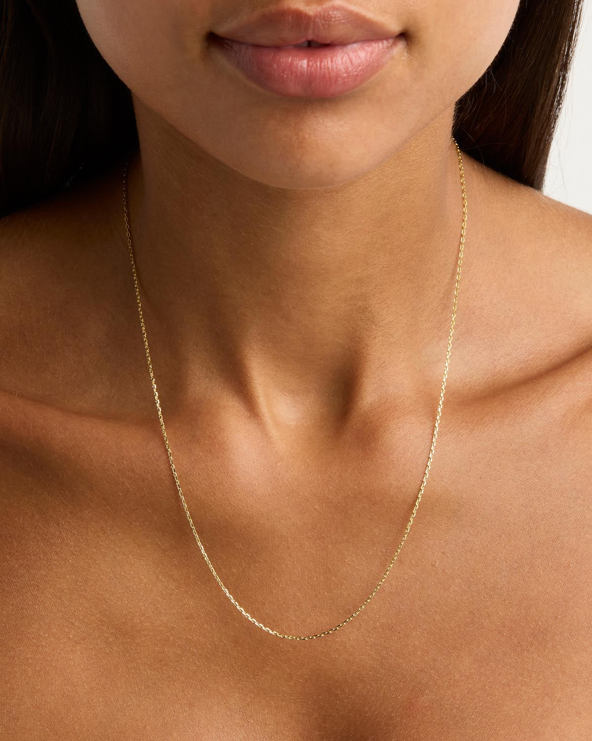 Elsa Guzman, Quartz Necklace with Gold Vermeil Chain – Our Gallery Store