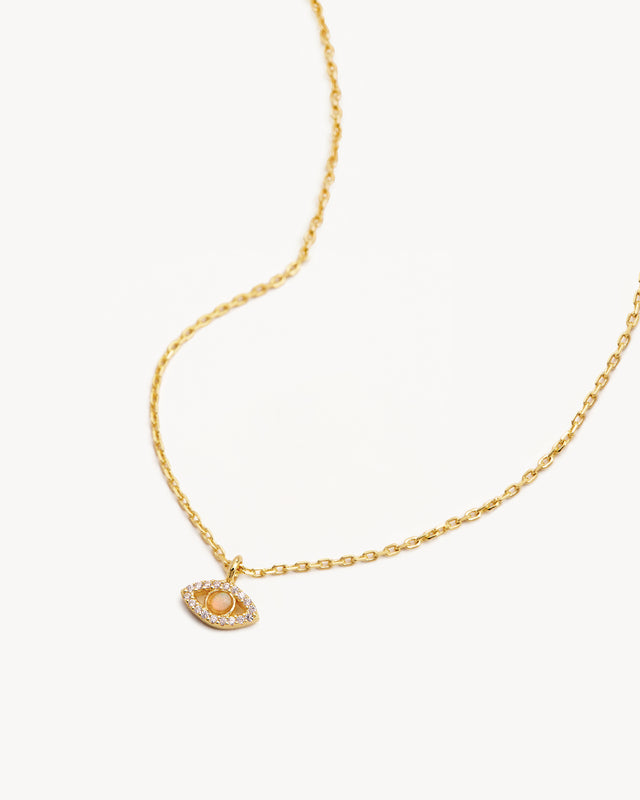 18k Gold Vermeil Eye of Intuition Necklace