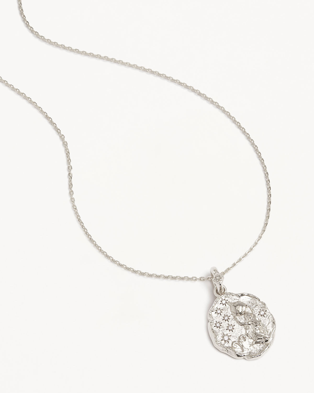 Sterling silver clearance aries necklace