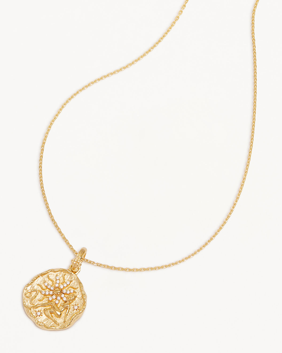 Leo zodiac deals necklace gold