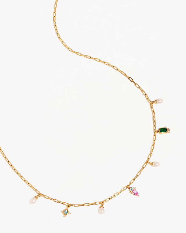 18k Gold Vermeil Connect to the Universe Choker