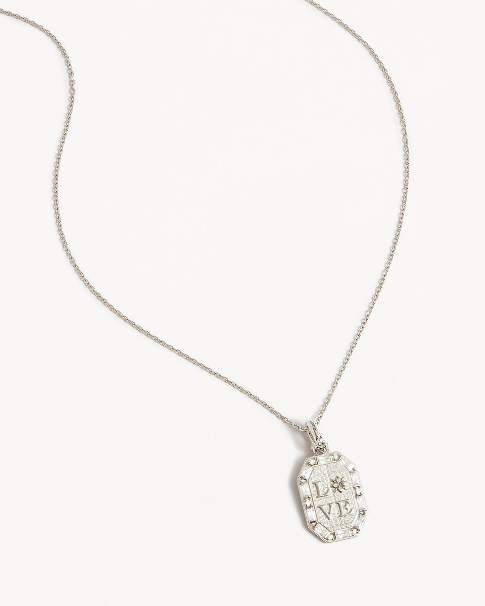 Yankee Love Necklace - Silver main image 1