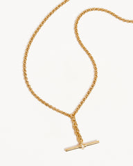 18k Gold Vermeil Muse Fob Chain Necklace