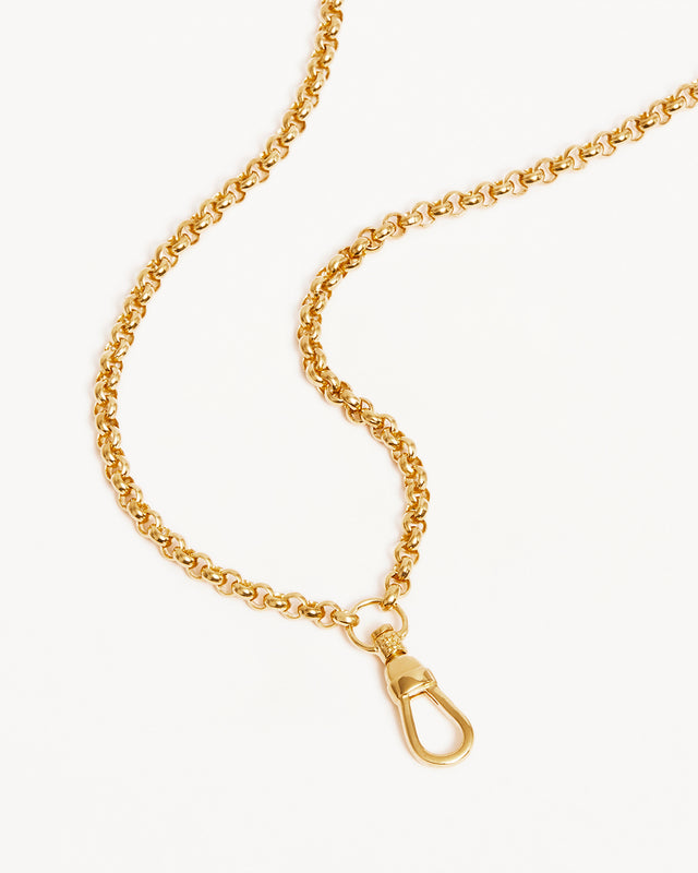 18k Gold Vermeil Your Story Albert Clasp Necklace