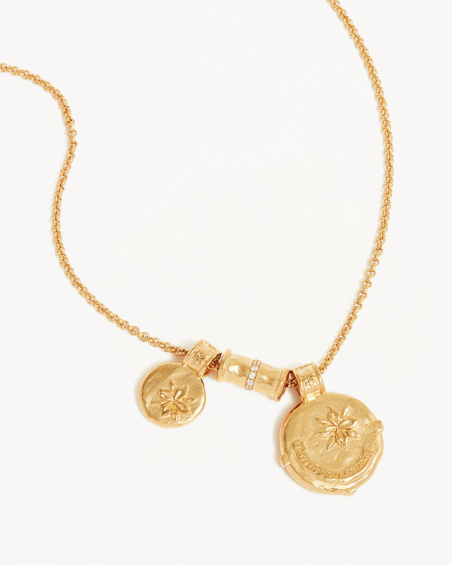 18k Gold Vermeil Protection of Eye Necklace