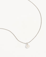 Sterling Silver Floating On Air Pearl Necklace