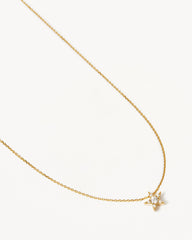 9k Solid Gold Estelle Lab-Grown Diamond Necklace