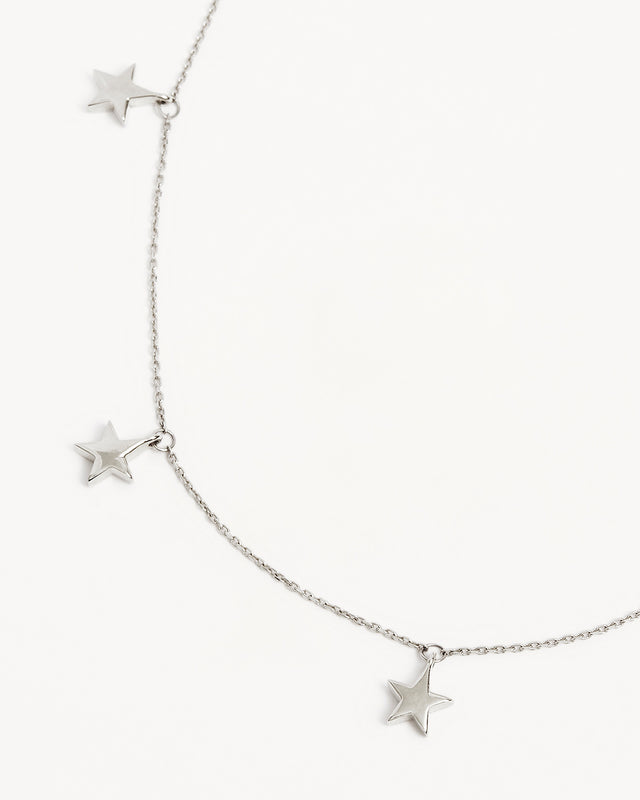 Sterling Silver Star Bright Necklace