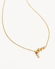 14k Solid Gold Stardust Lab-Grown Diamond Necklace