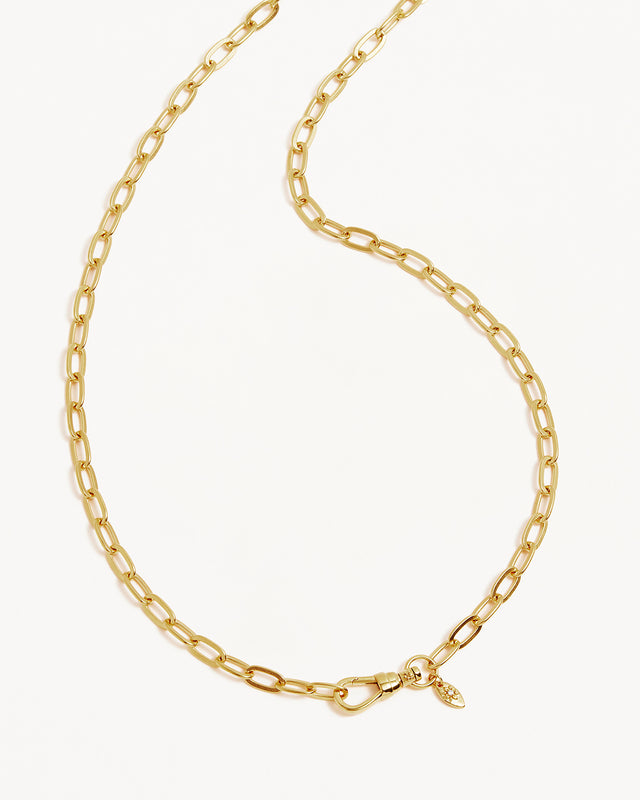 18k Gold Vermeil 17" Bold Link Chain Necklace