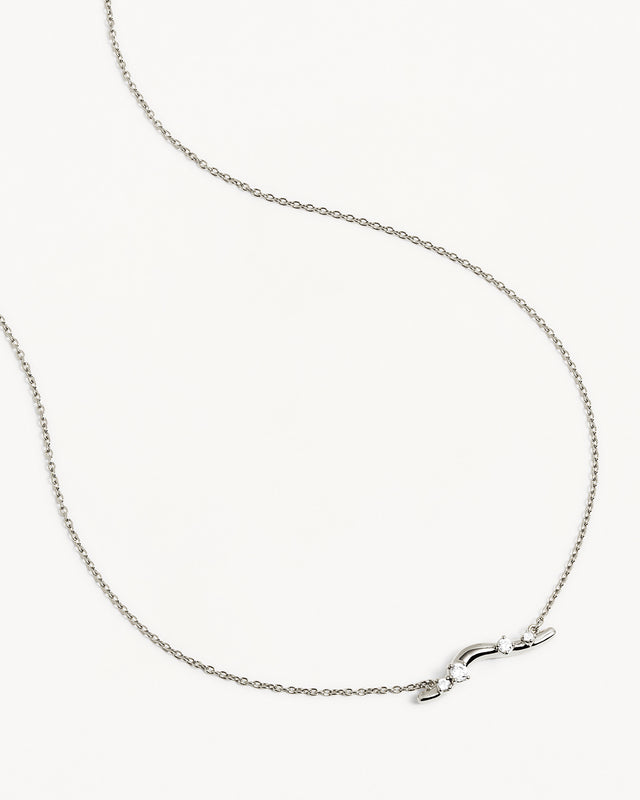 Sterling Silver Chasing Tides Necklace