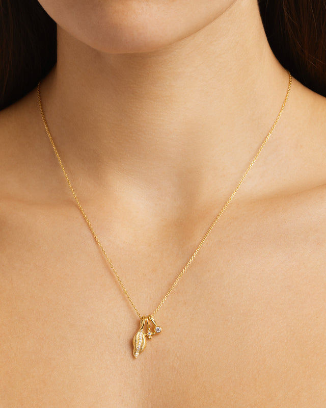 18k Gold Vermeil Begin Again Necklace