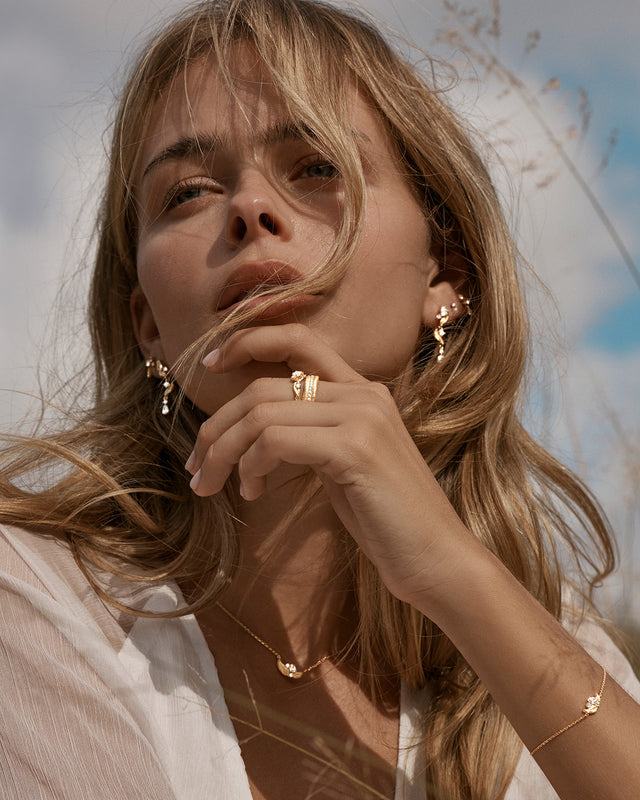 18k Gold Vermeil Through the Seasons Necklace