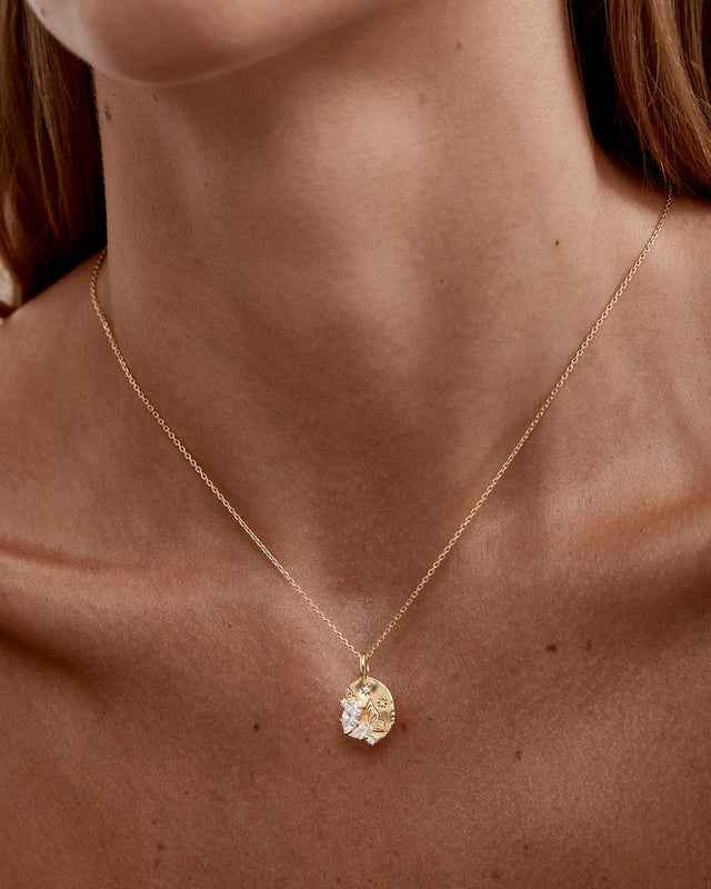 18k Gold Vermeil With Wings I Fly Necklace