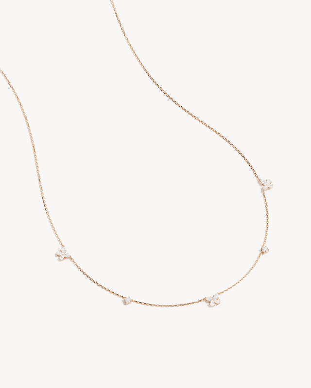 18k Gold Vermeil Dancing in the Wind Choker