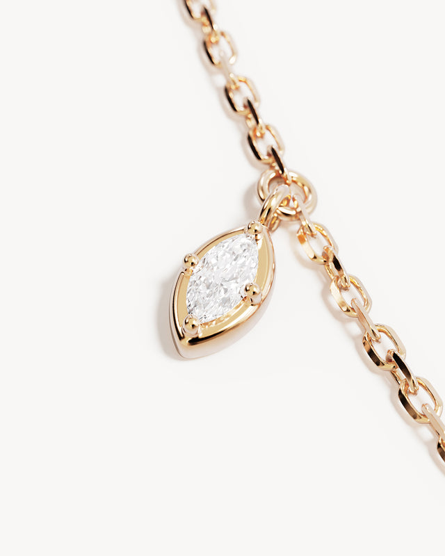 18k Gold Vermeil Scattered Light Choker