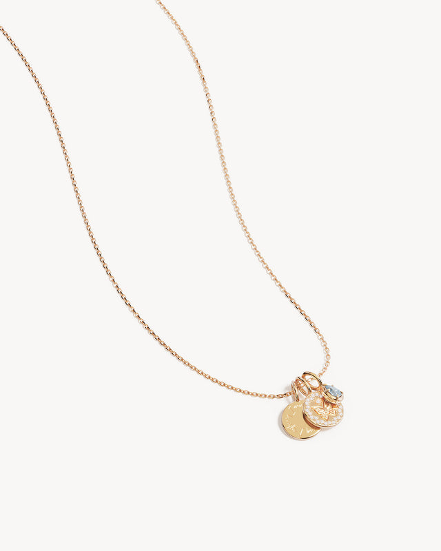 18k Gold Vermeil With Freedom I Become Necklace