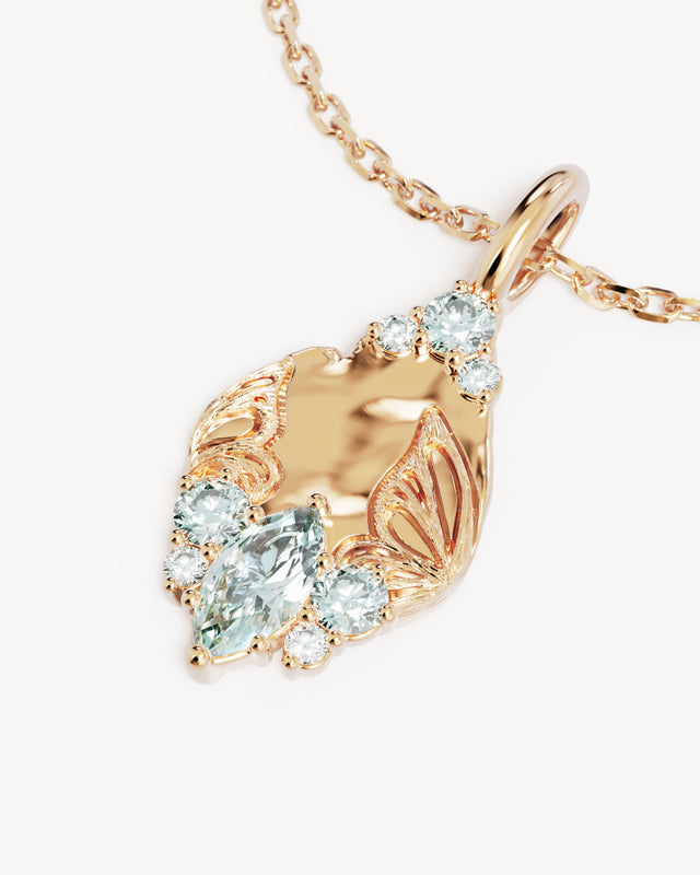 18k Gold Vermeil I Breathe, I Become Necklace