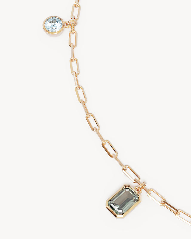 18k Gold Plated Awaken Your Soul Charm Choker