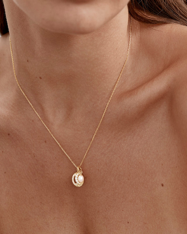 18k Gold Plated Celestial Skies Necklace