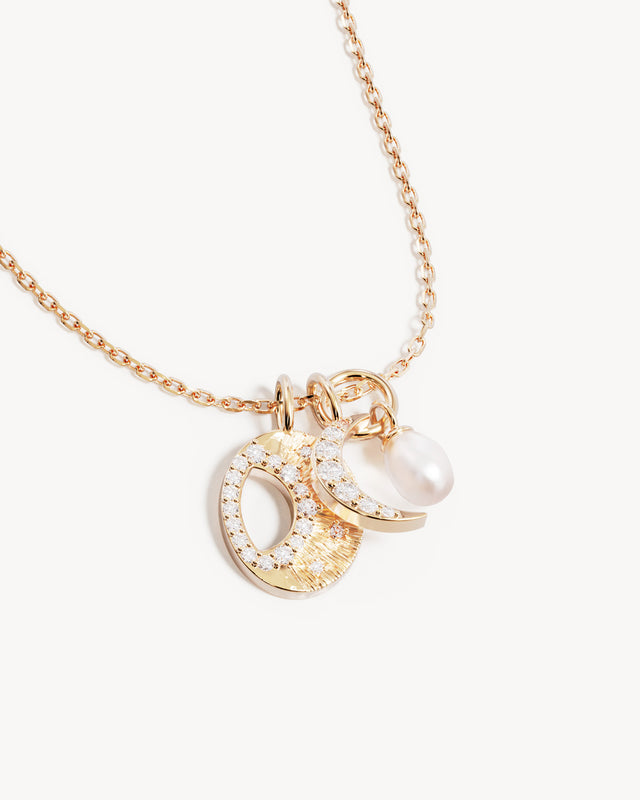 18k Gold Plated Celestial Skies Necklace