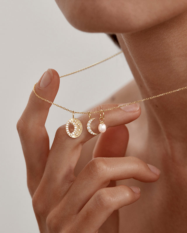 18k Gold Plated Celestial Skies Necklace