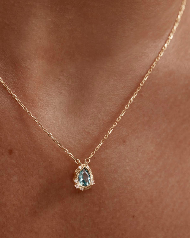 18k Gold Plated Dive Deeper Necklace