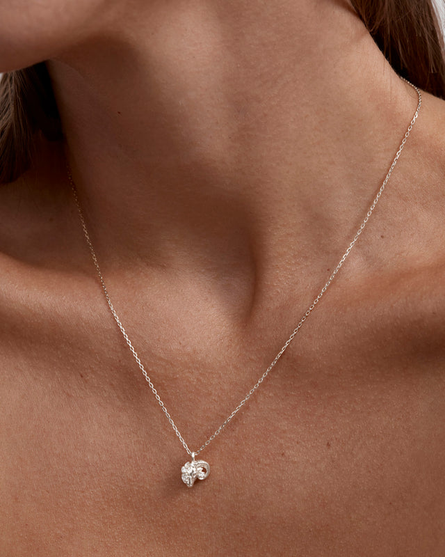 Sterling Silver You Are Magic Zodiac Necklace Aries