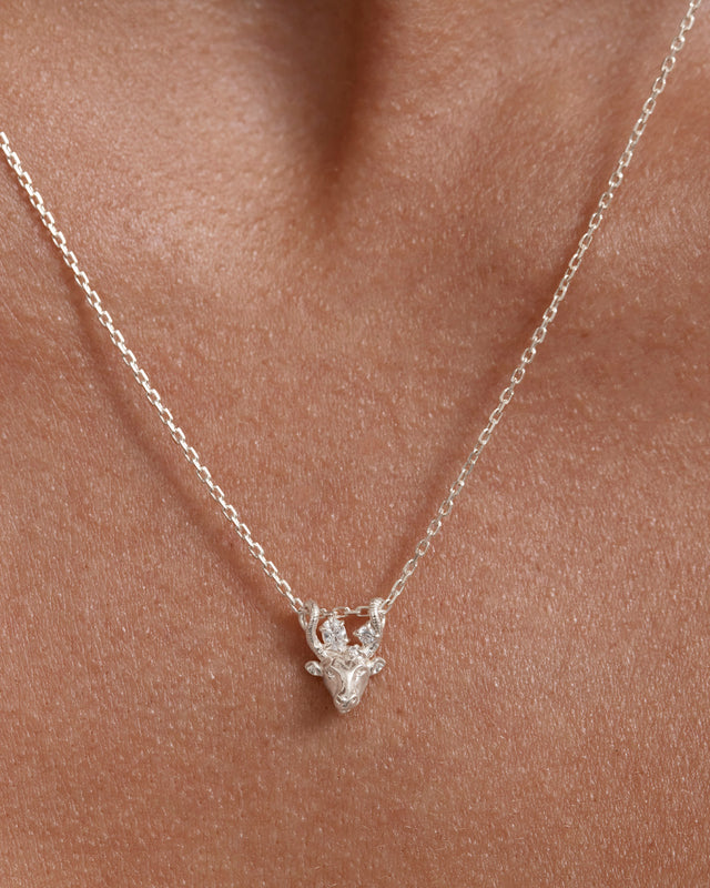 Sterling Silver You Are Magic Zodiac Necklace Taurus