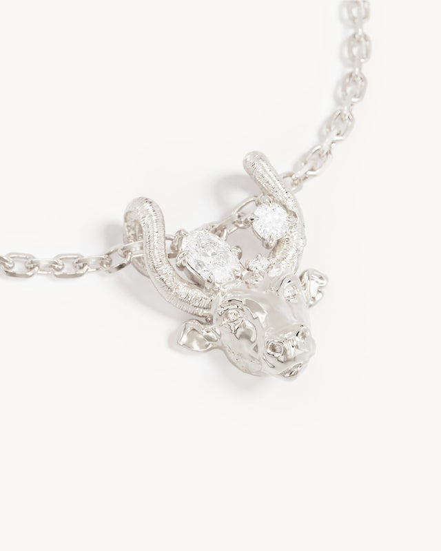 Sterling Silver You Are Magic Zodiac Necklace Taurus