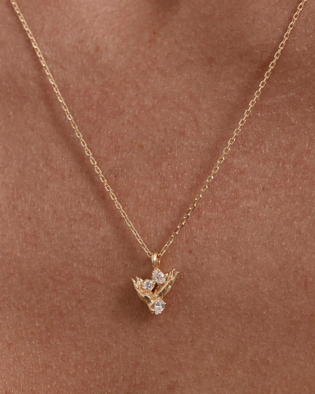 18k Gold Vermeil You Are Magic Zodiac Necklace Gemini