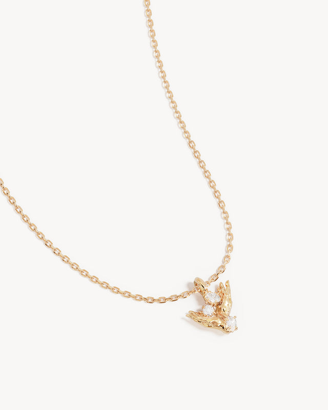 18k Gold Vermeil You Are Magic Zodiac Necklace Gemini