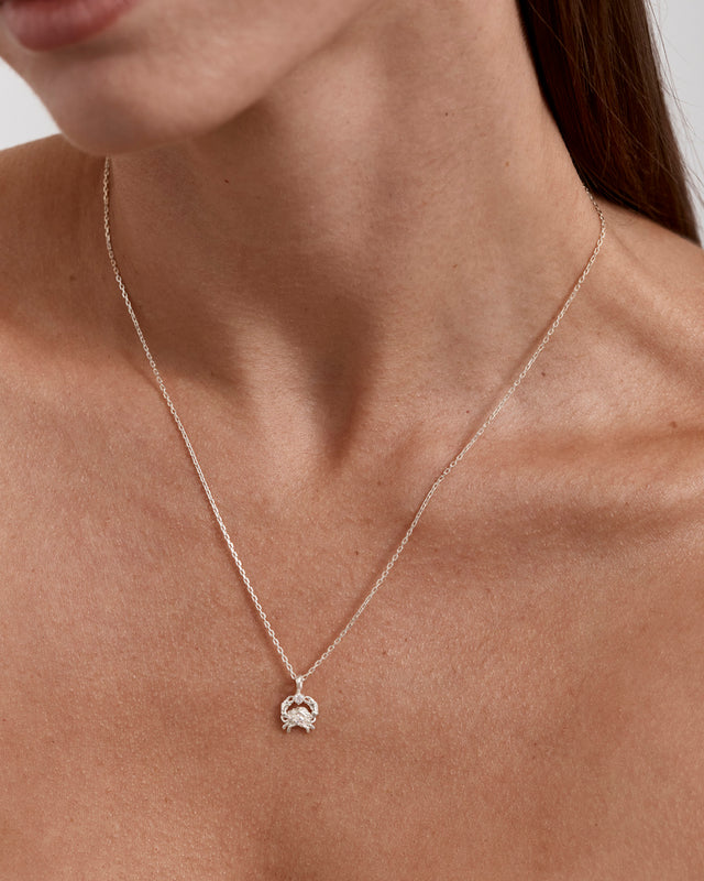 Sterling Silver You Are Magic Zodiac Necklace Cancer