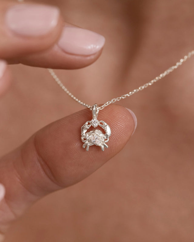 Sterling Silver You Are Magic Zodiac Necklace Cancer